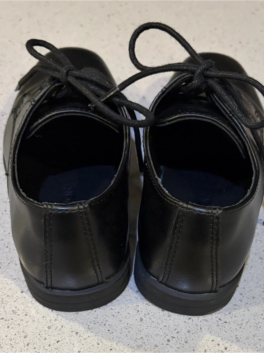 Toddler 10 Nordstrom New Black Lace-Up Dress Shoes